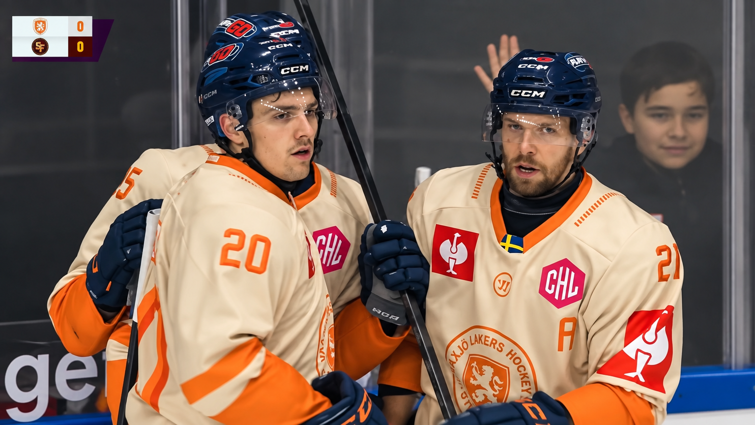 CHAMPIONS HOCKEY LEAGUE – Växjö inflige un blanchissage à Genève