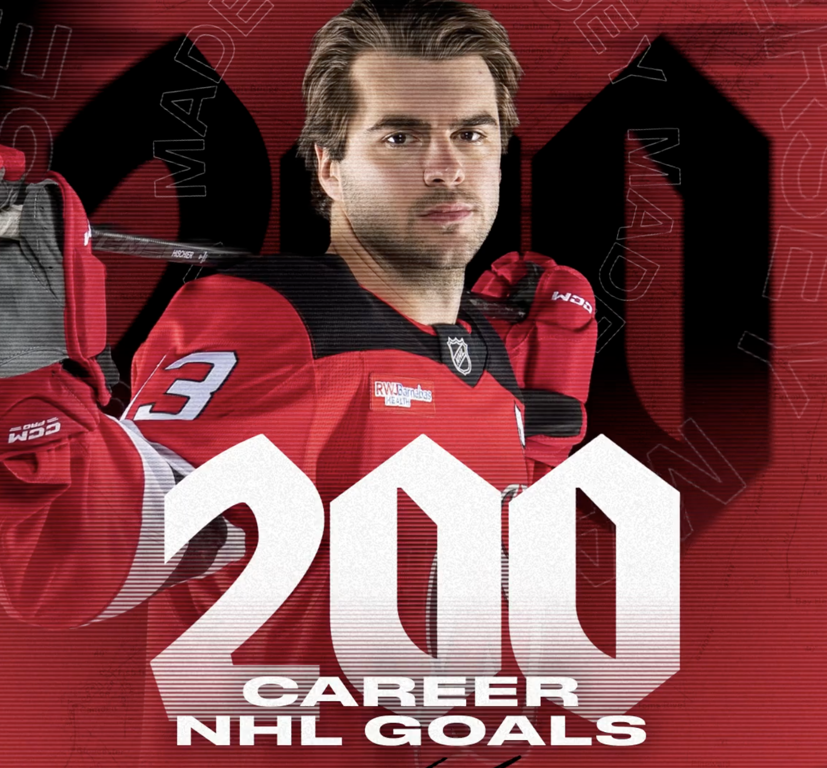 La nuit des Suisses – 200eme but en NHL pour Nico Hischier