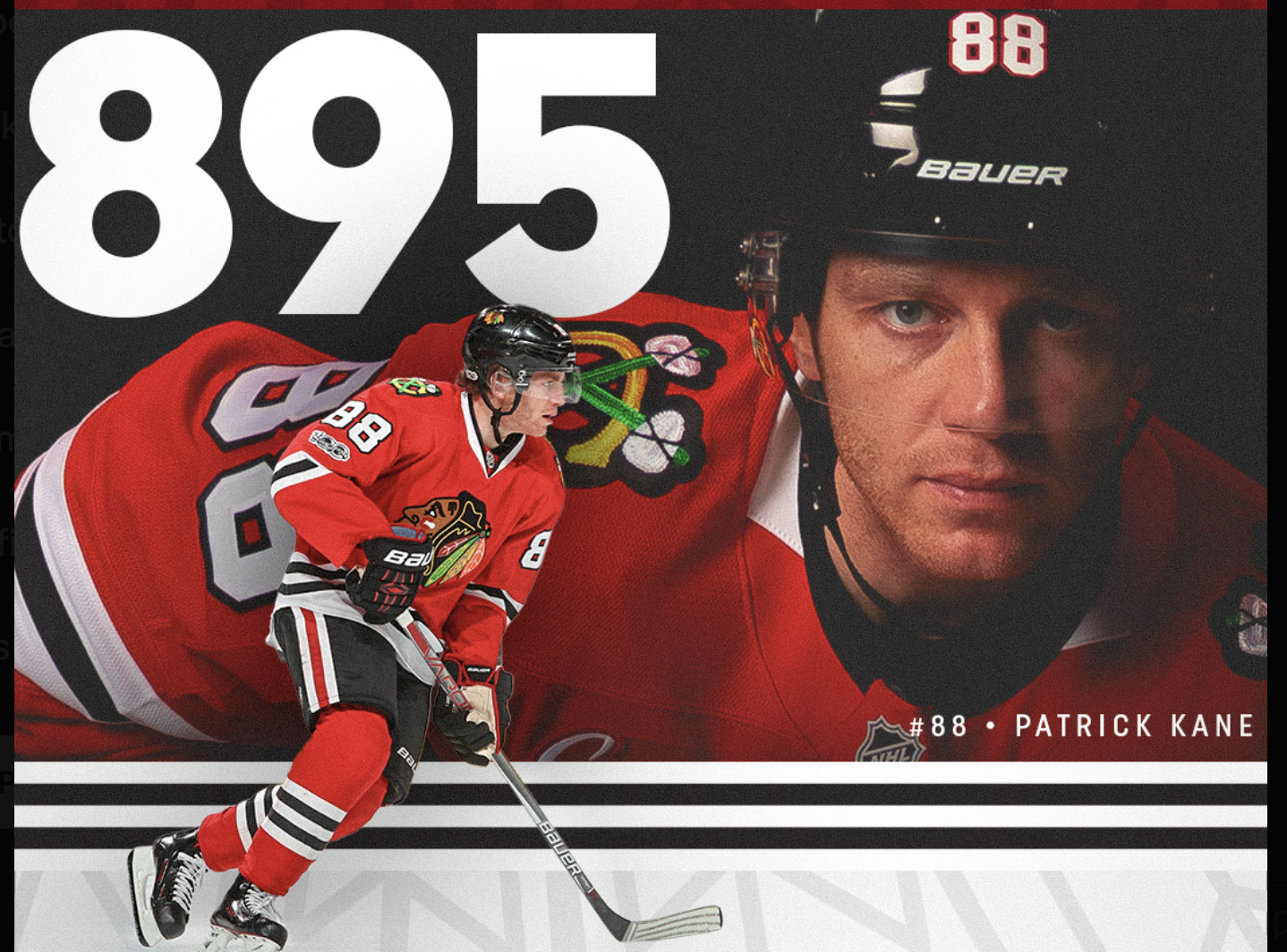 NHL – Patrick Kane entre encore un peu plus dans l&rsquo;histoire