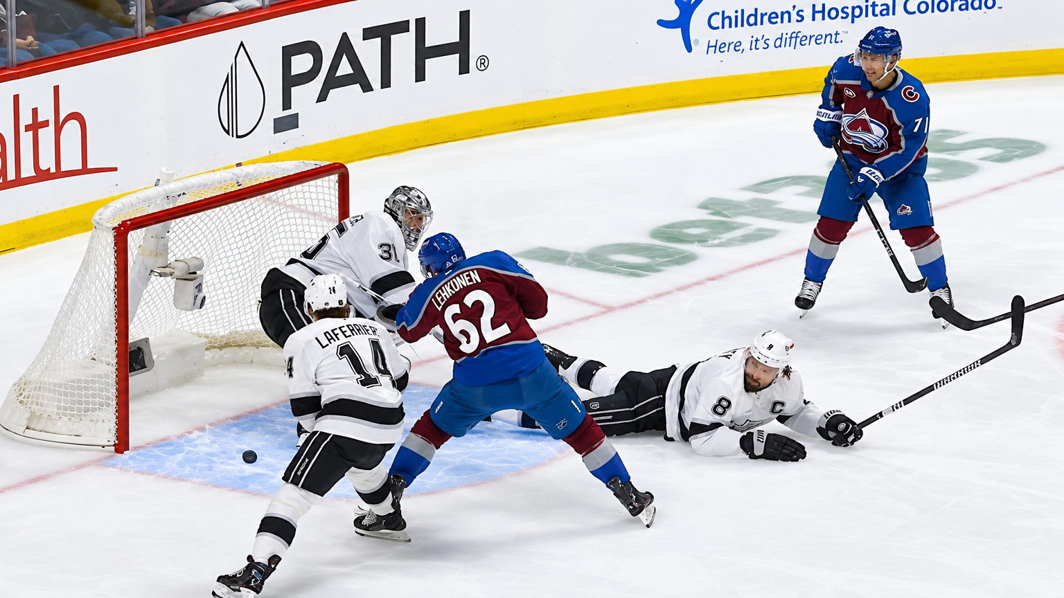 ▶️ NHL – Les images du match Colorado vs Los Angeles
