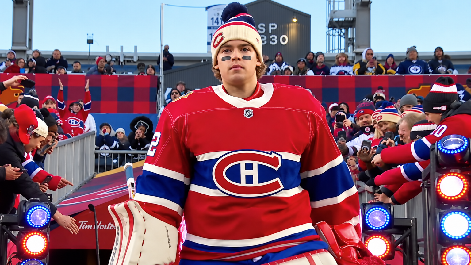 ▶️ NHL – Jacob Fowler (MTL) illumine l&rsquo;Heritage Classic