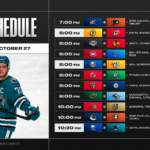 NHL PREVIEW – Les leaders de l’Est à l’affiche, Celebrini et Kaprizov en embuscade