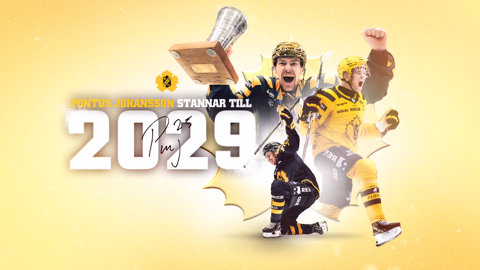 SHL – Skellefteå verrouille Pontus Johansson jusqu’en 2029