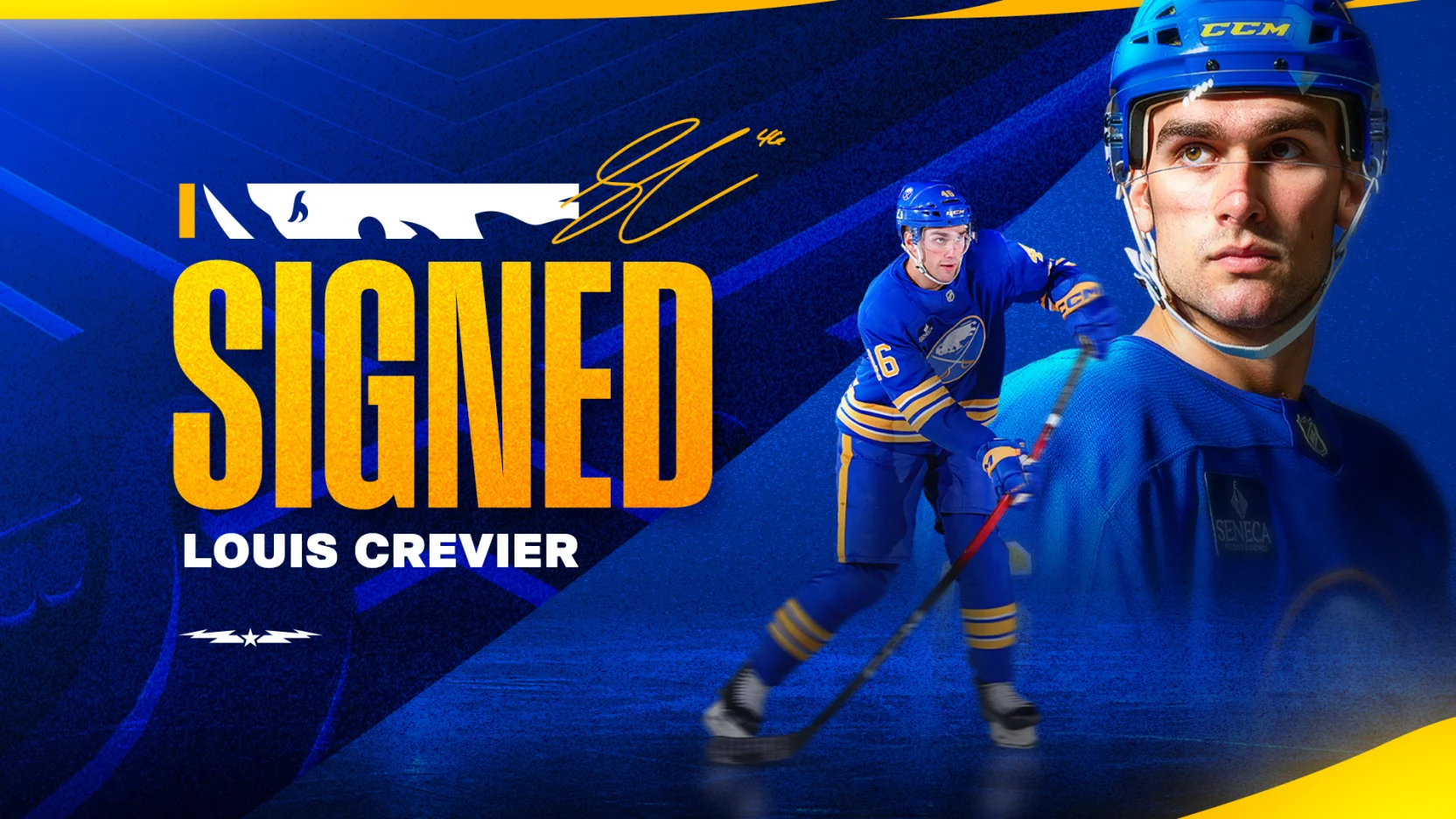 NHL – BUFFALO: contrat de quatre ans pour Louis Crevier