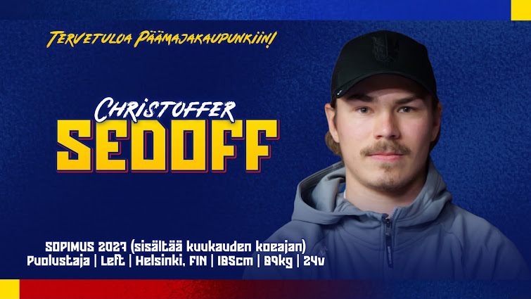 LIIGA – Christoffer Sedoff renforce la défense de Jukurit jusqu’au terme de la saison